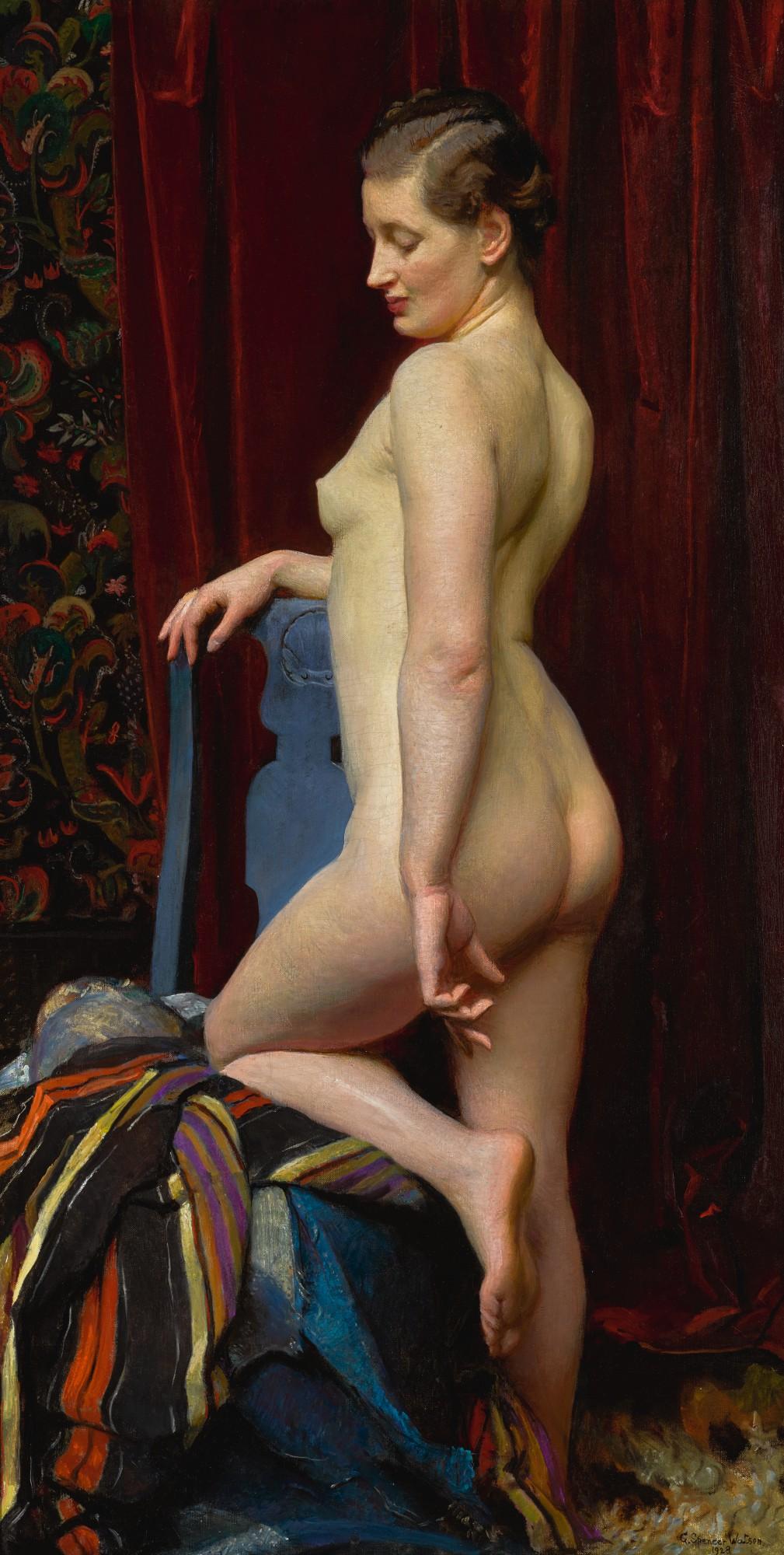 George Spencer Watson, R.A., R.O.I. - A Study From Life