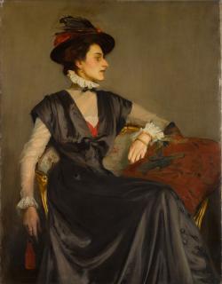 George Spencer Watson, R.A., R.O.I. - Miss Monica Boyd