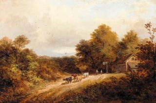 George Stainton - Outside the Red Lion Inn