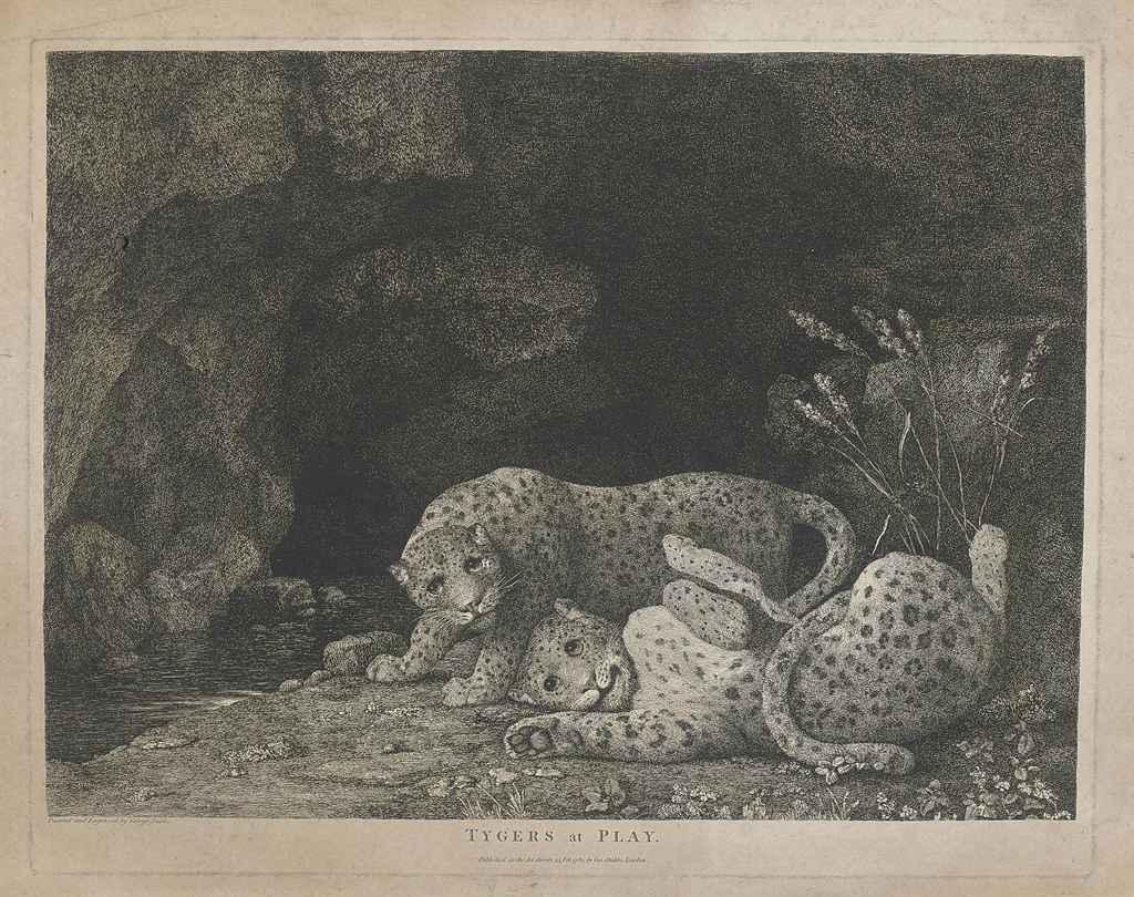 George Stubbs, A.R.A. - Tygers at Play