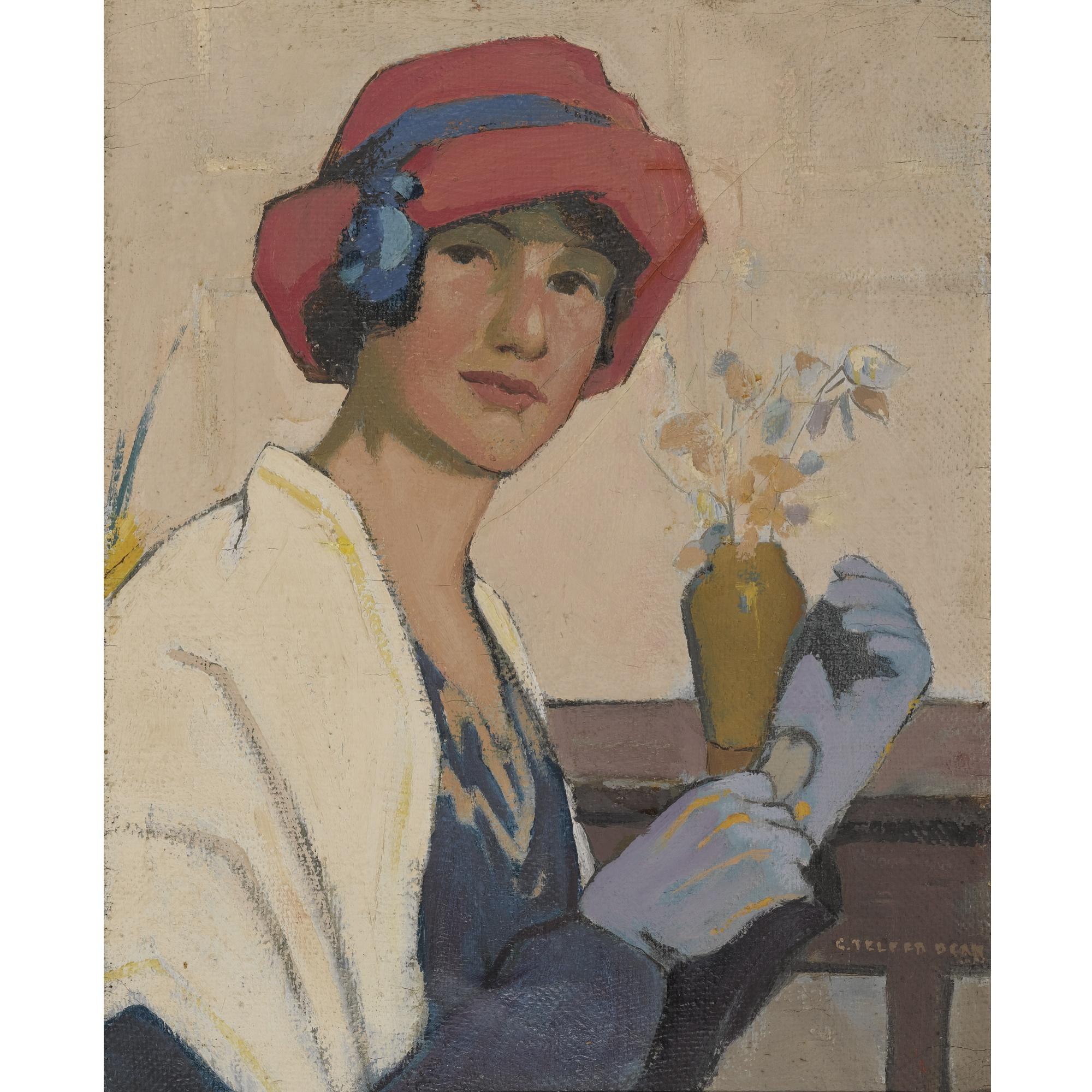 George Telfer Bear - The Red Hat