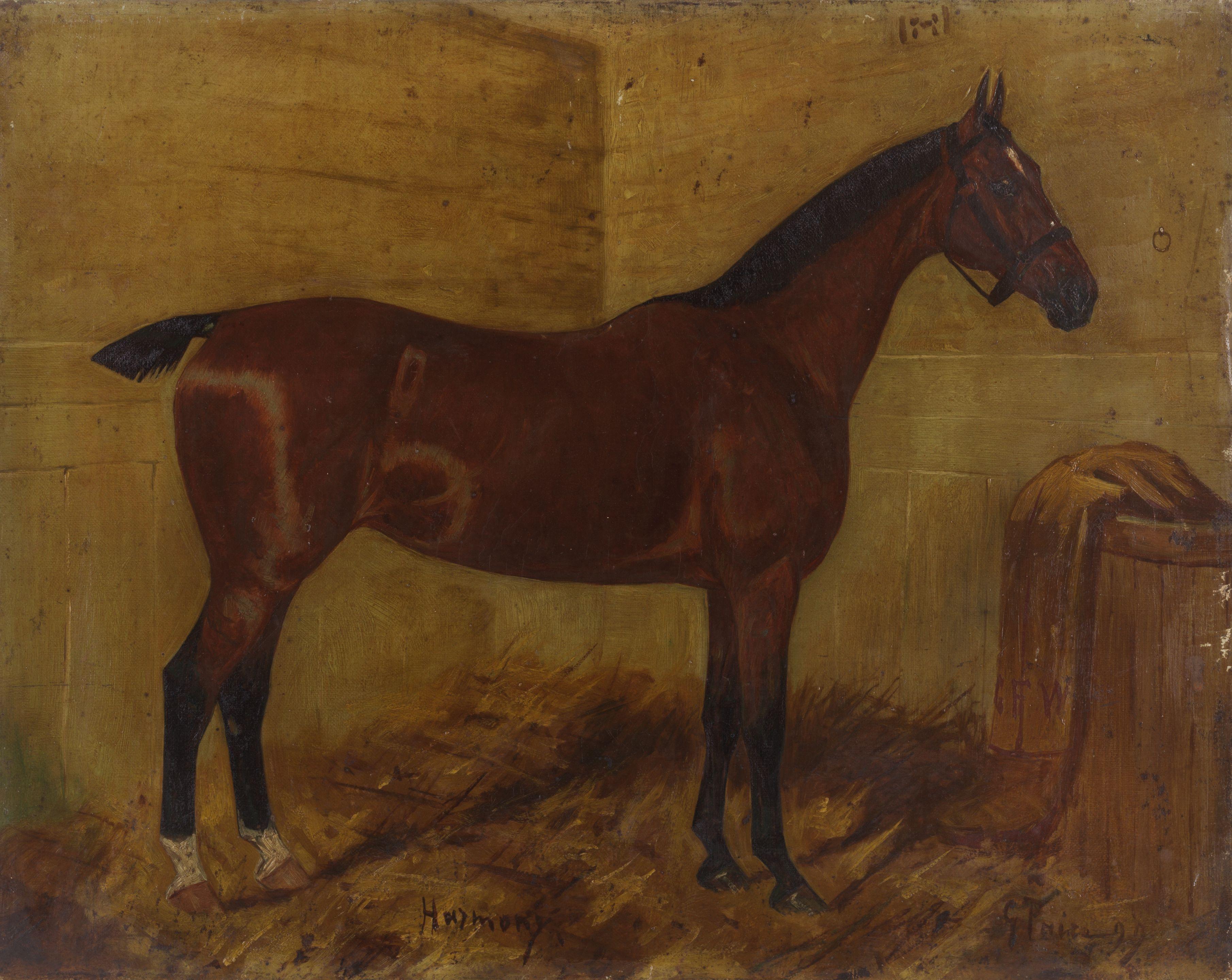 George Thomas Paice - A group of five horse portraits