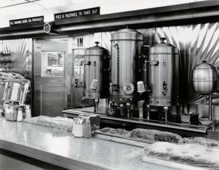 George Tice - Diner, Linden, N.J., 1973