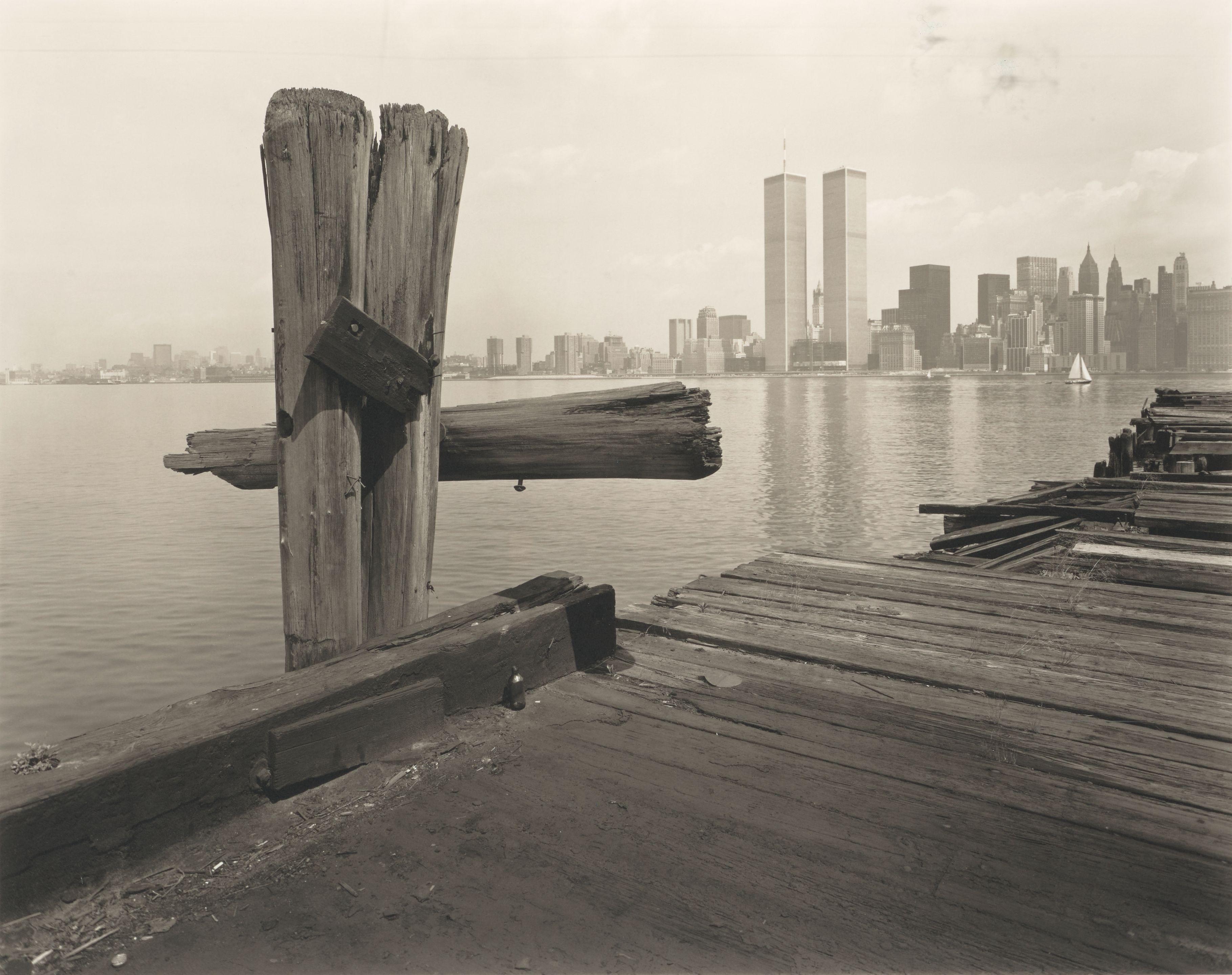 George Tice - \'Hudson River Pier, Jersey City, New Jersey\'