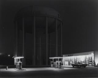 George Tice - \'Petit\'S Mobil Station, Cherry Hill, N. J.\'
