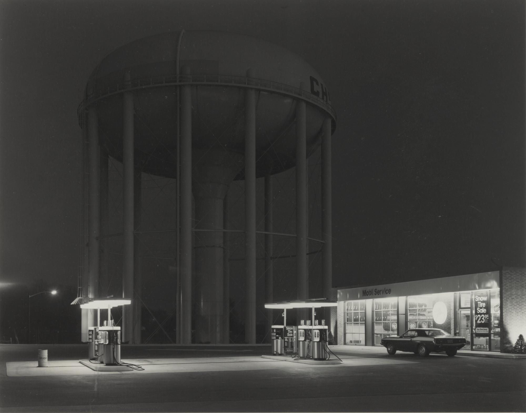 George Tice - \'Petit\'S Mobil Station, Cherry Hill, N. J.\'