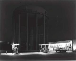 George Tice - Petit\'s Mobil Station