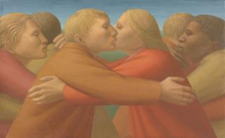 George Tooker - An Embrace Of Peace