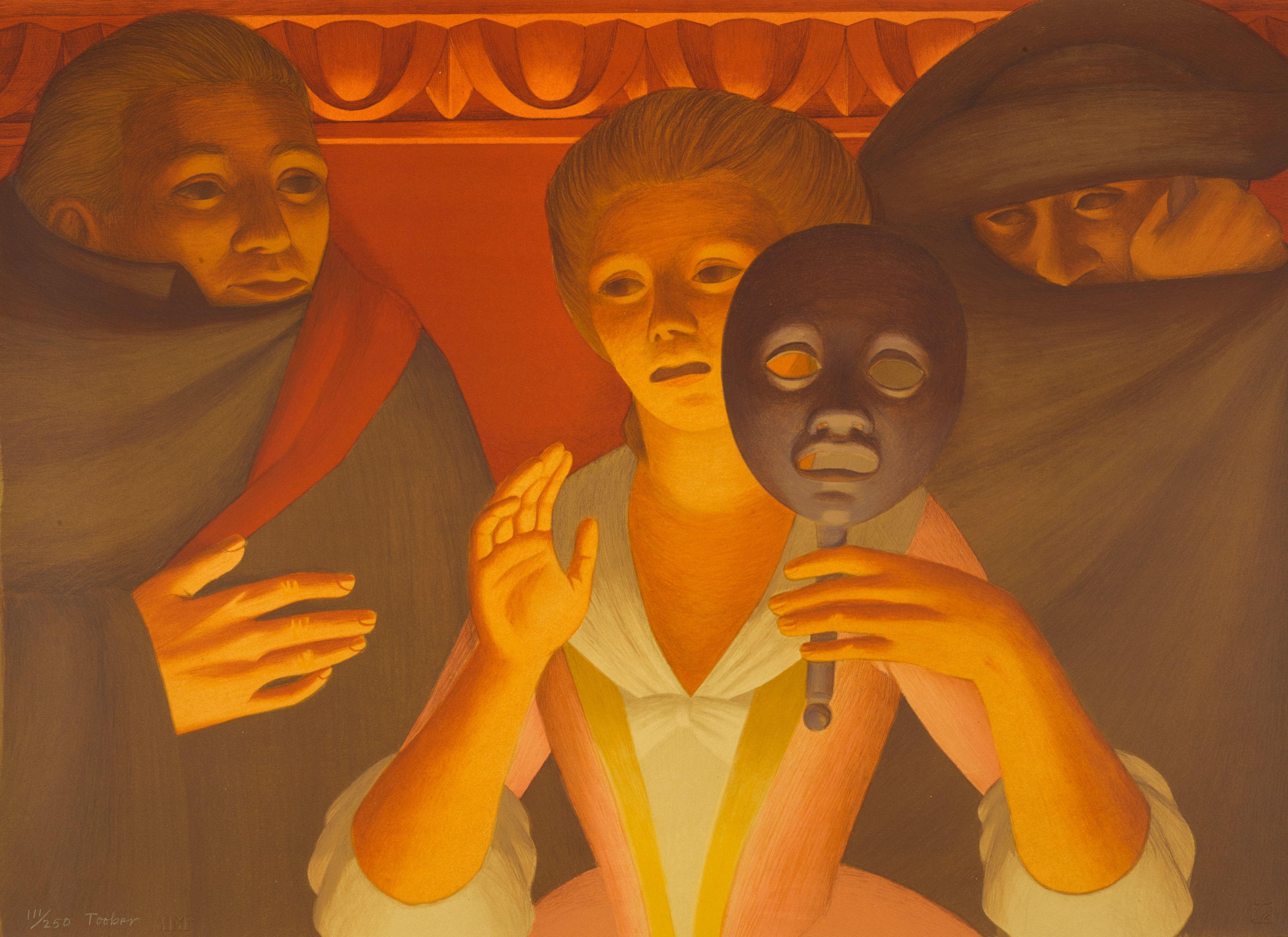 George Tooker - Un Ballo In Maschera, From The Metropolitan Opera Suite