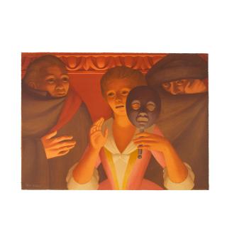 George Tooker - Un Ballo in Maschera