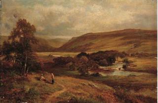 George Turner II - The Llugwy river Ciffyn, North Wales