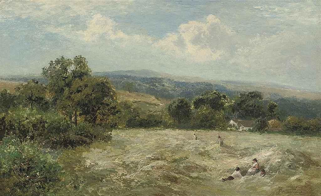 George Turner - A midday rest, Ingleby