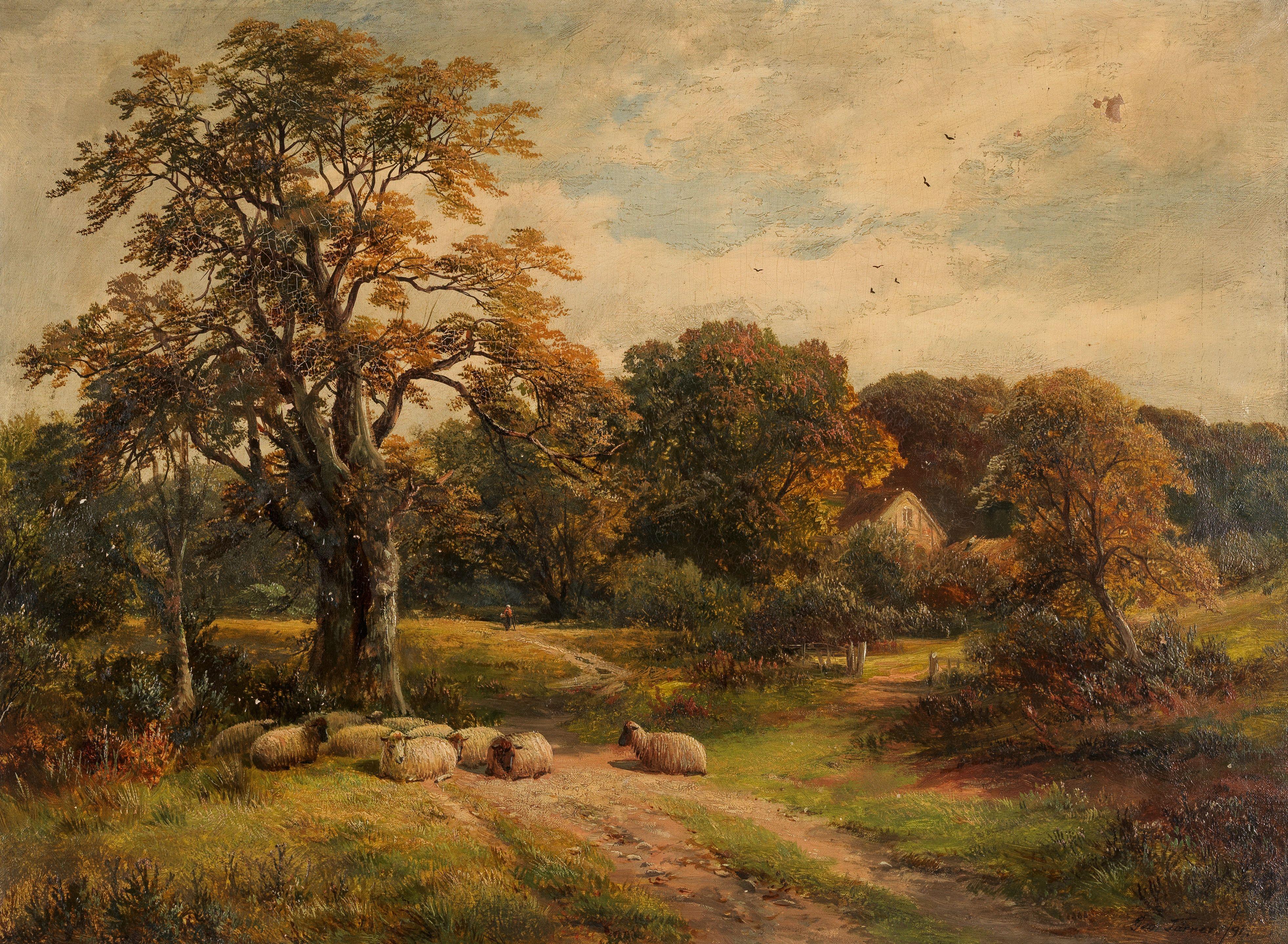 George Turner - A quiet spot at Ingleby, Derbyshire