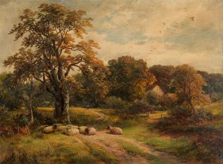 George Turner - A quiet spot at Ingleby, Derbyshire