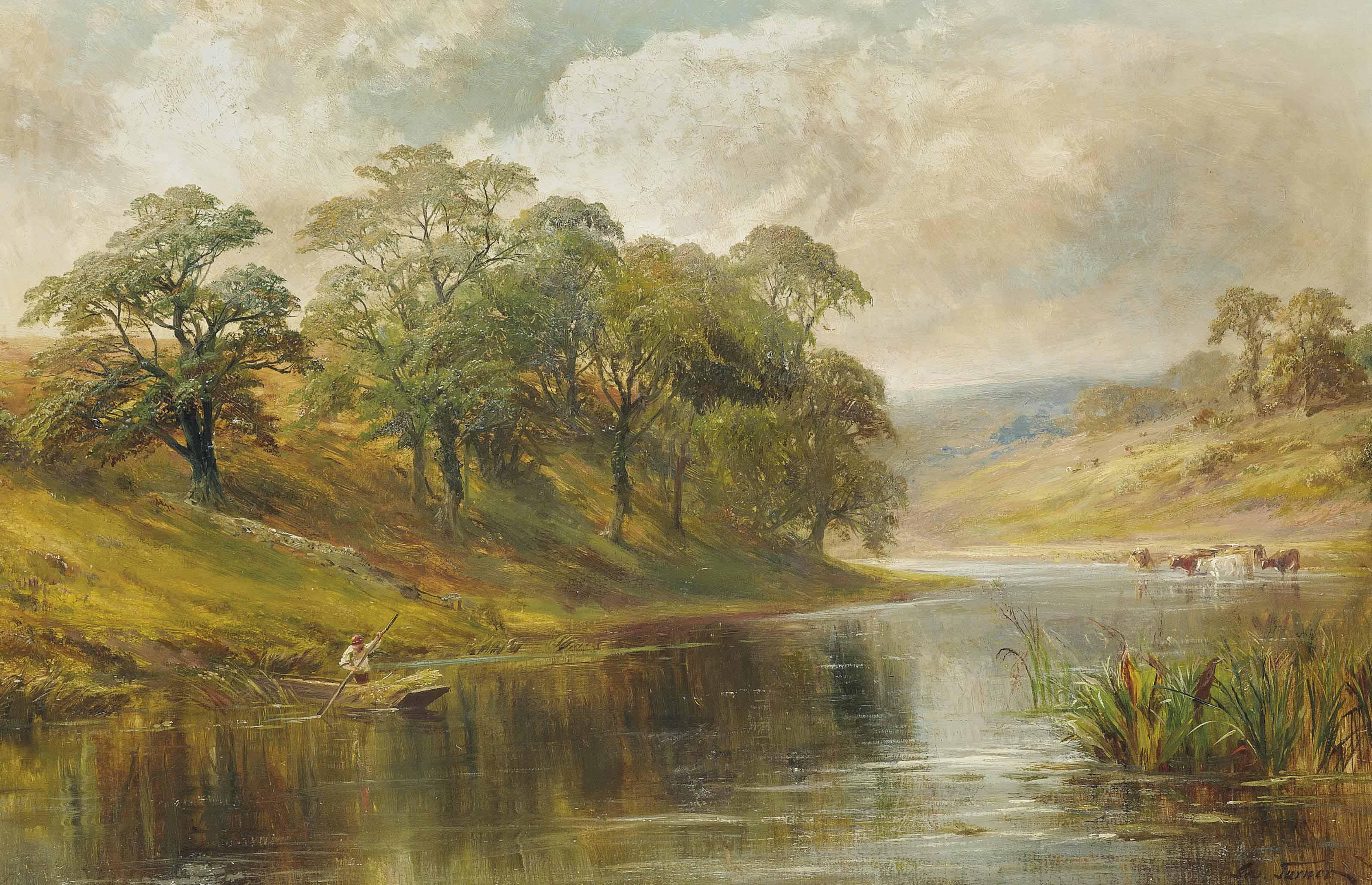 George Turner - The Trent near Ingleby