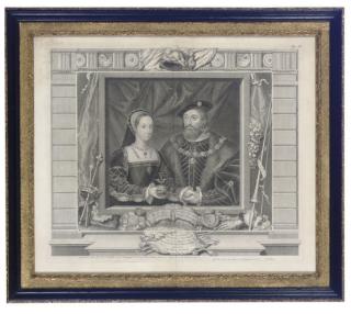 George Vertue - [Royal Portraits]: Four Plates