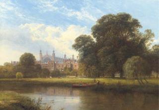 George Vicat Cole, R.A. - Eton Chapel