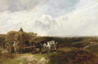 George Vicat Cole, R.A. - Haymaking