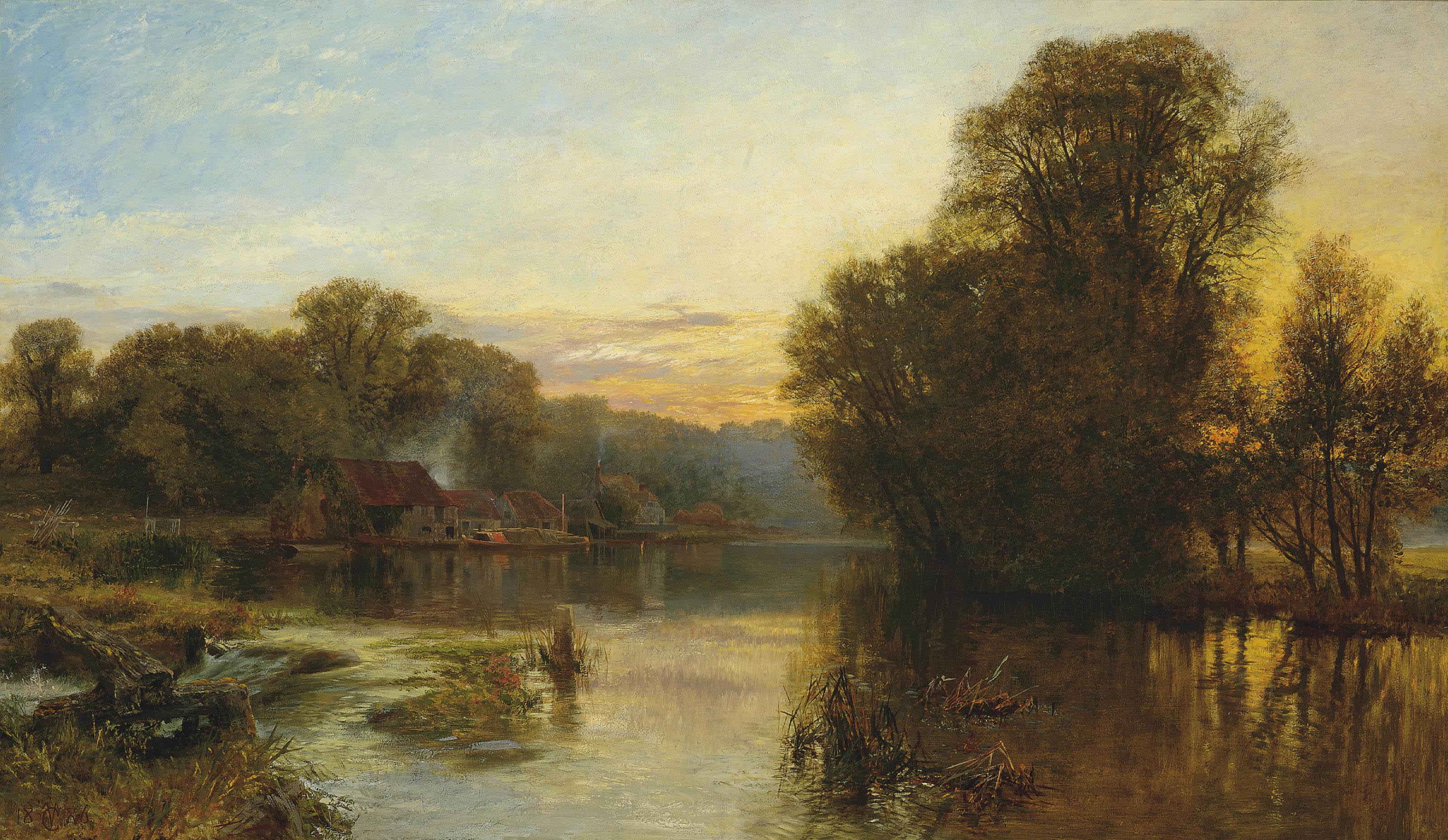 George Vicat Cole, R.A. - Pangbourne