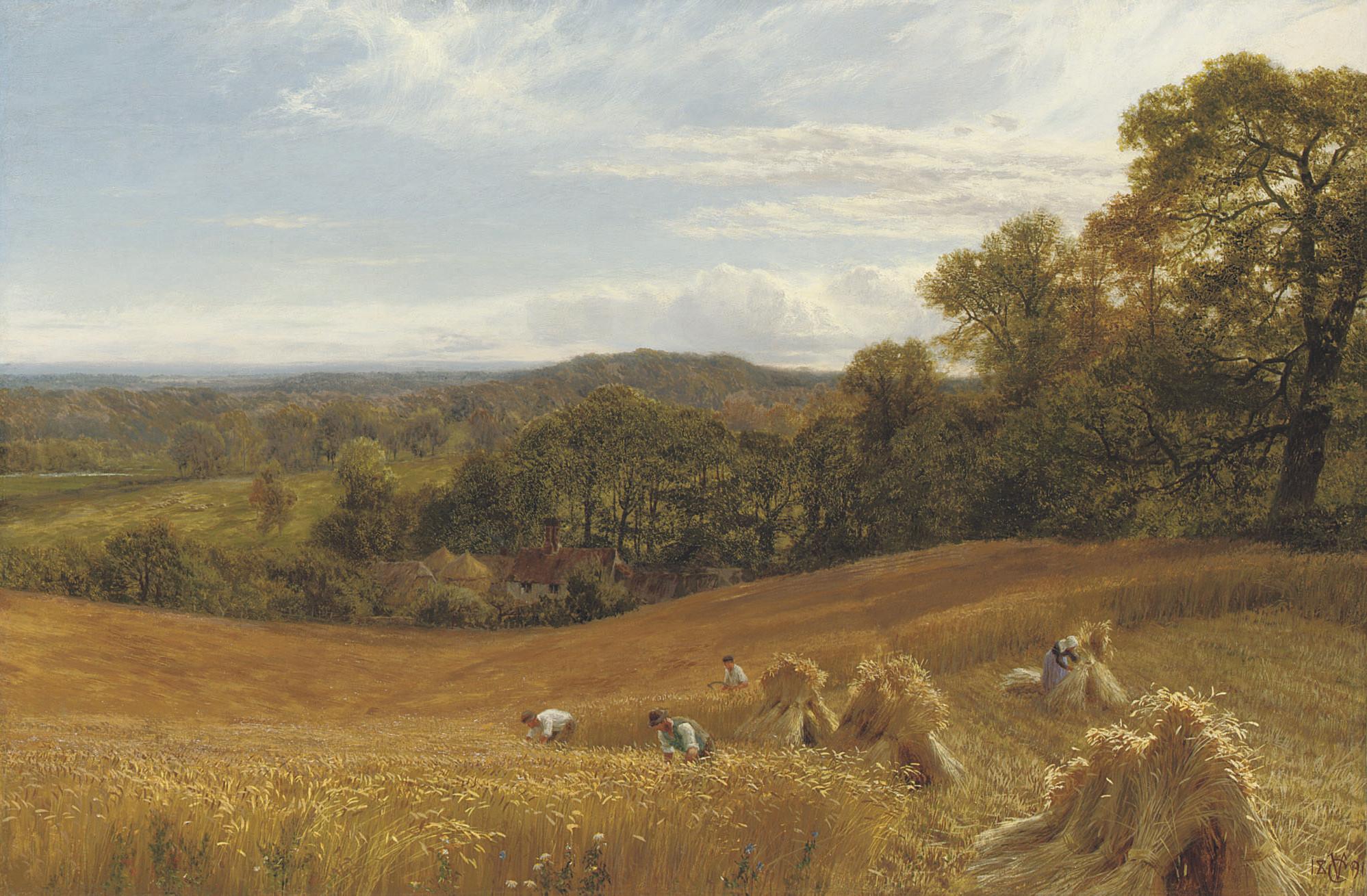 George Vicat Cole, R.A. - The heart of Surrey