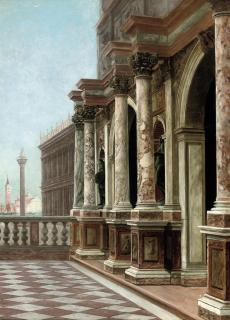 George von Hoesslin - The Dogana di Mare, Venice