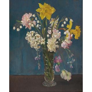 George Washington Lambert - Australian Flowers Still Life