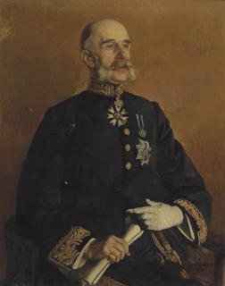 George Washington Lambert - Portrait Of A Courtier, Probably A Privy Counsellor, Seated Three-Quarter Length, Holding A Scroll