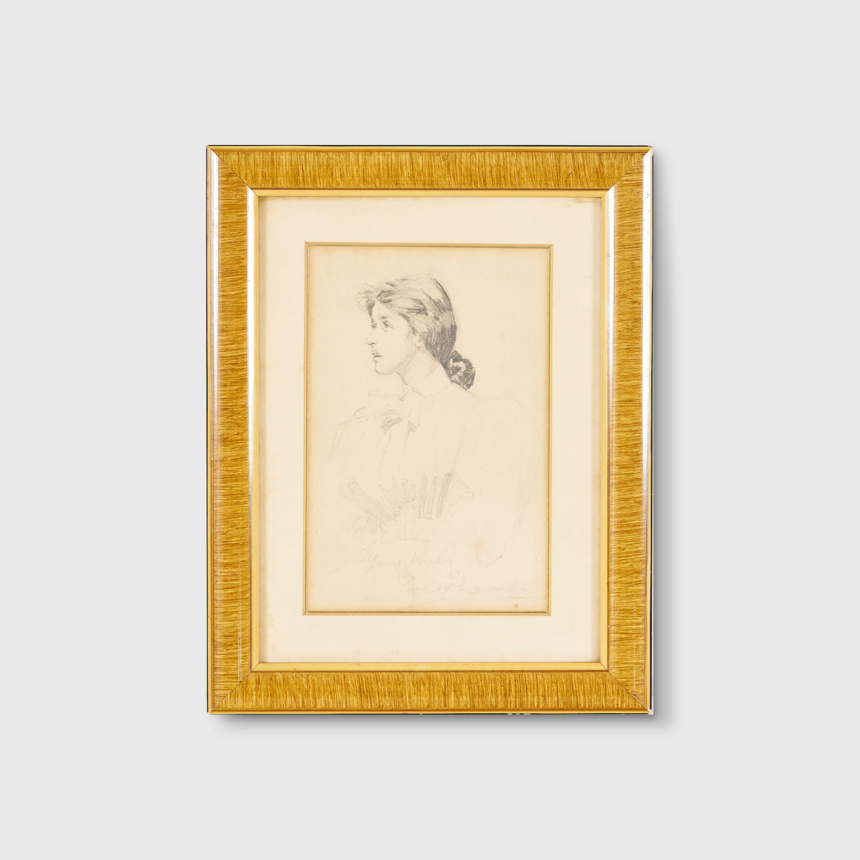 George Washington Lambert - Study of a Young Girl