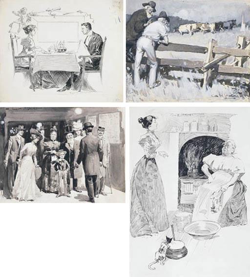 George Washington Lambert - The Proposal