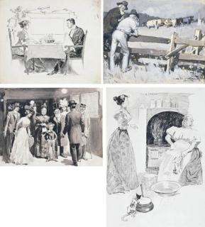 George Washington Lambert - The Proposal