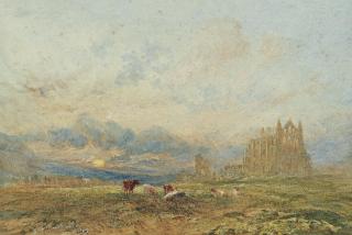 George Weatherill - View of Whitby Abbey