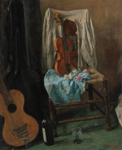 George Weissbort - Still Life with Violin
