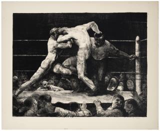 George Wesley Bellows - A Stag at Sharkey\'s