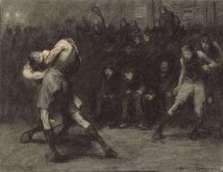 George Wesley Bellows - Basketball
