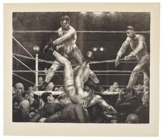 George Wesley Bellows - Dempsey and Firpo