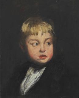 George Wesley Bellows - Head of a Boy