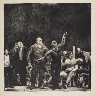 George Wesley Bellows - Introducing John L. Sullivan