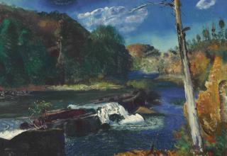 George Wesley Bellows - Mill Dam