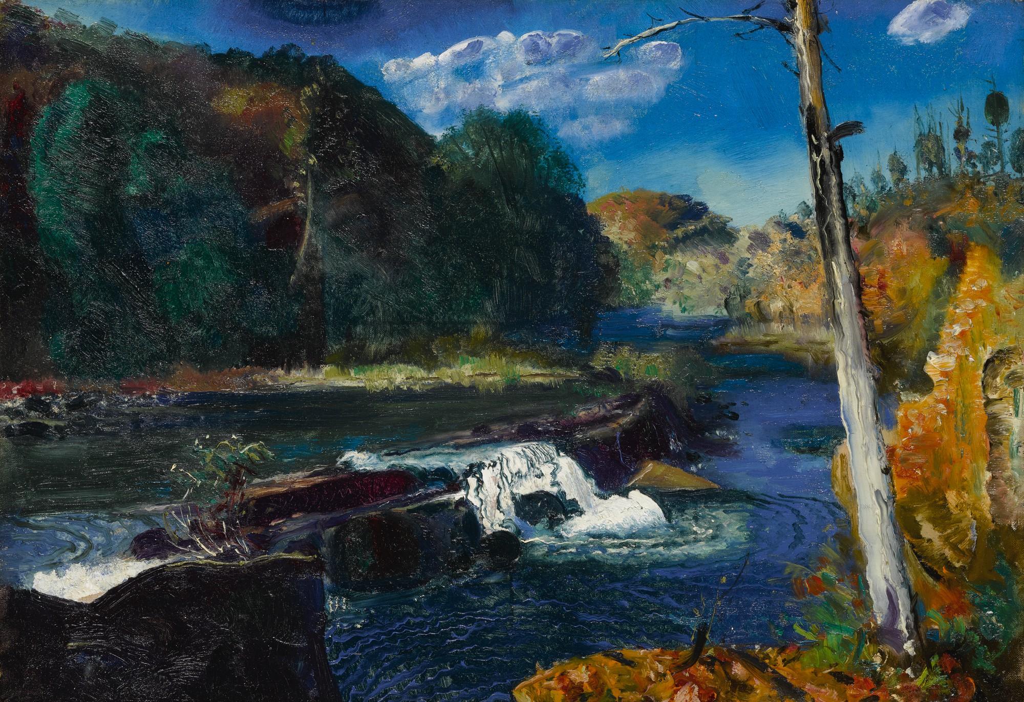 George Wesley Bellows - Mill Dam