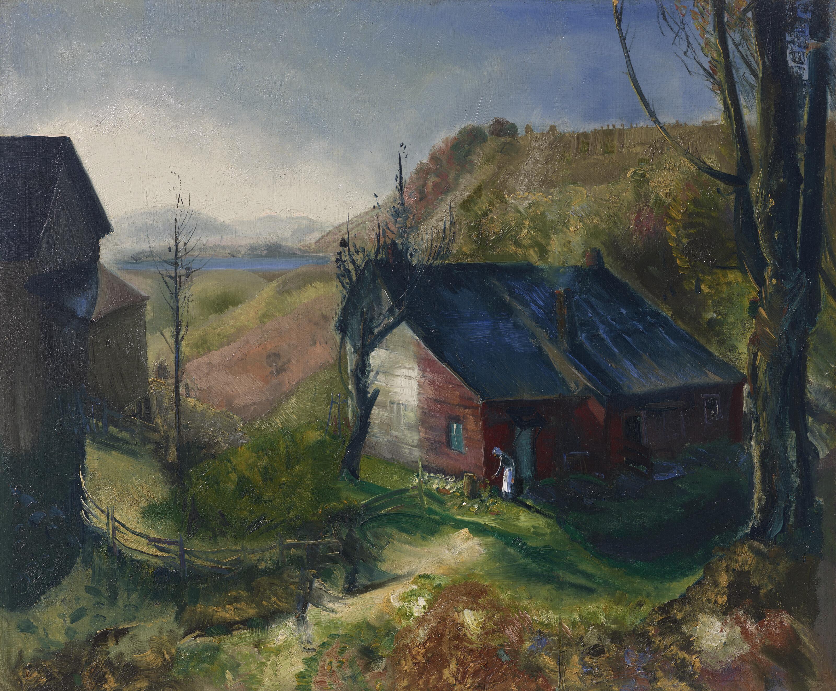 George Wesley Bellows - Mountain Farm