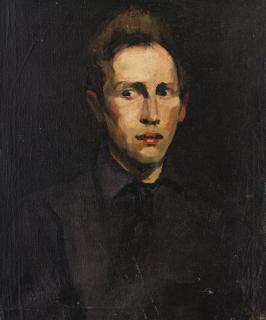George Wesley Bellows - Portrait Of A Young Man