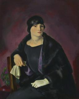George Wesley Bellows - Portrait of Mrs. Walter Richter