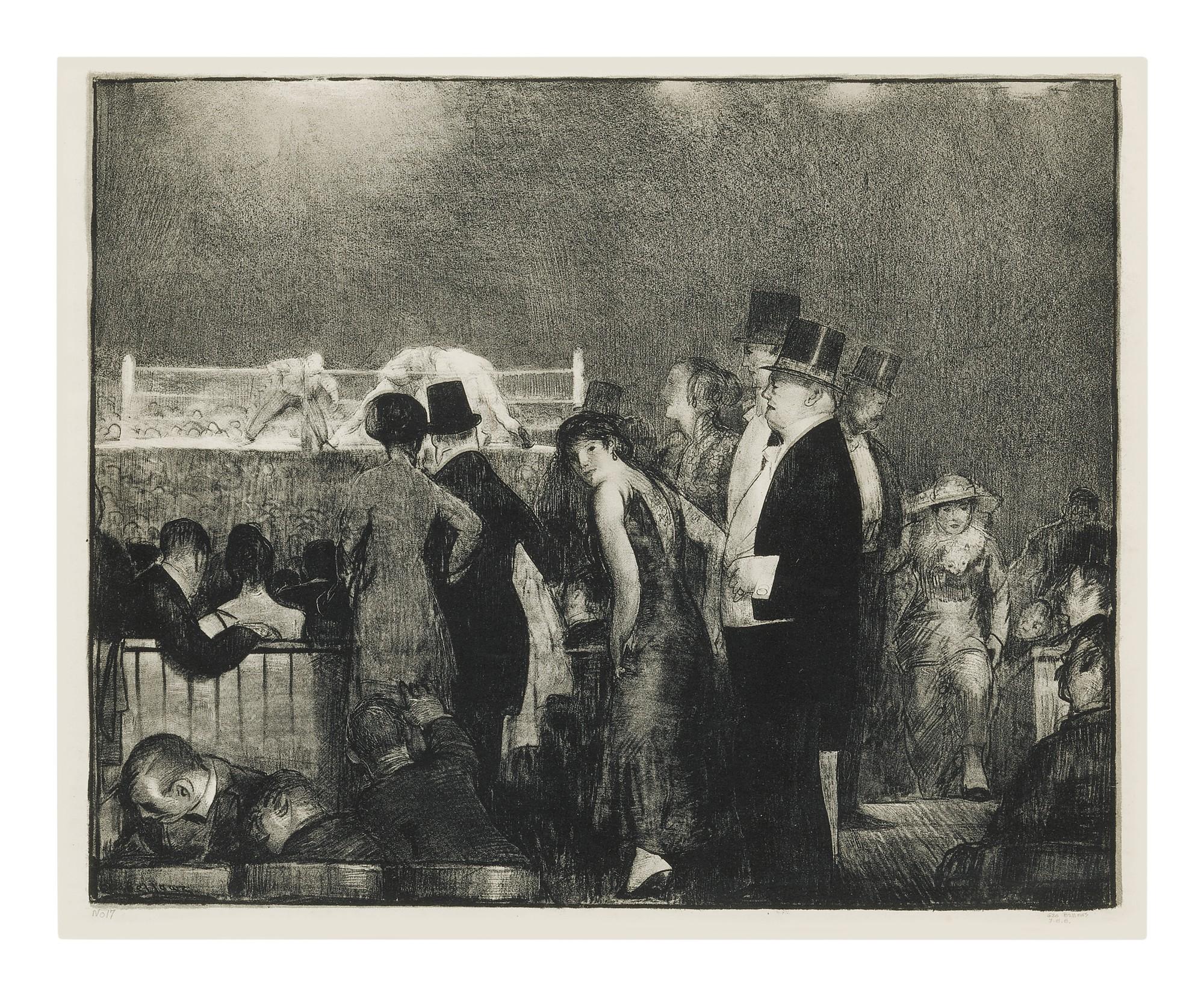 George Wesley Bellows - Preliminaries (Mason 24)