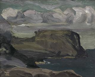 George Wesley Bellows - Rocks and Coast