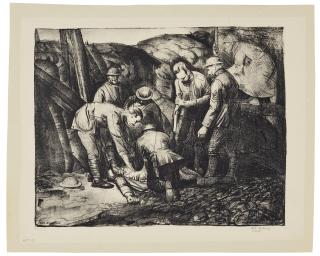 George Wesley Bellows - Sniped