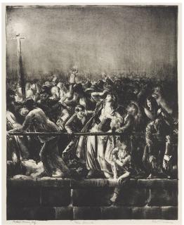 George Wesley Bellows - The Crowd (M. 162)