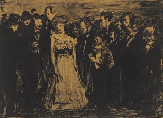 George Wesley Bellows - The Invincible Molly Brown