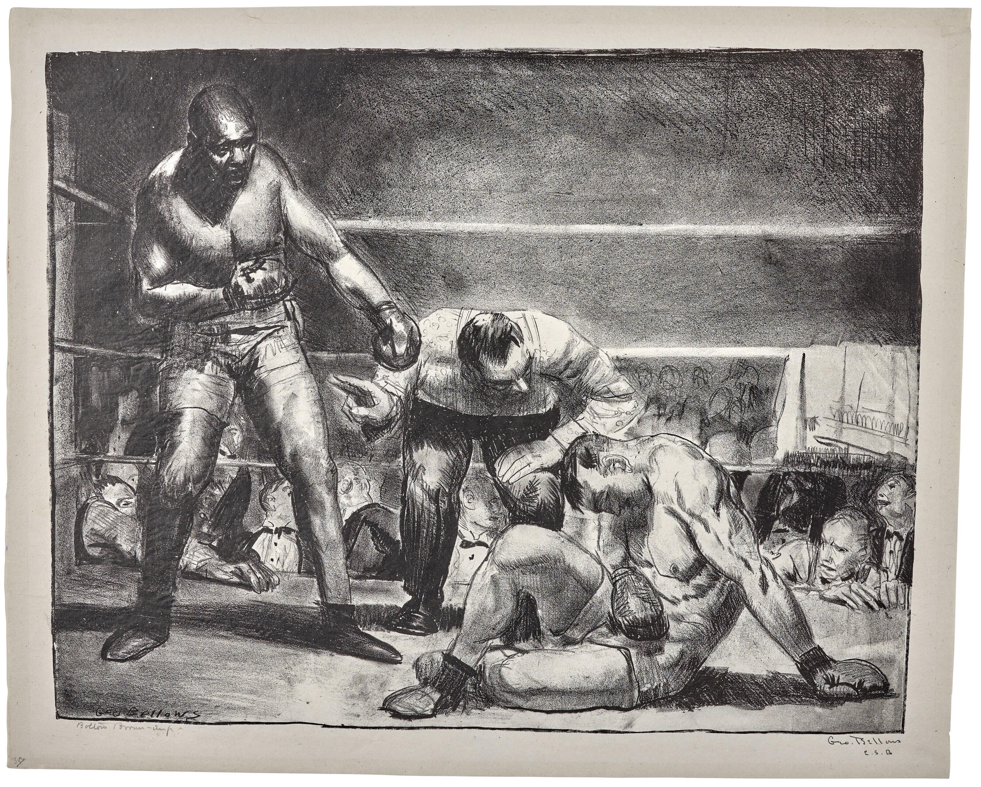 George Wesley Bellows - The White Hope