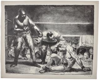 George Wesley Bellows - The White Hope