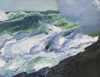 George Wesley Bellows - Tumble of Waters